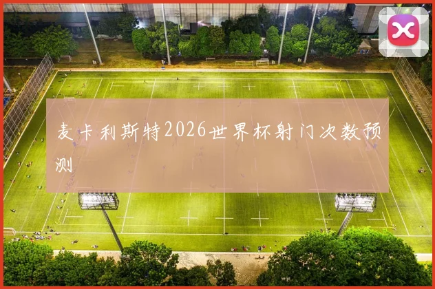麦卡利斯特2026世界杯射门次数预测